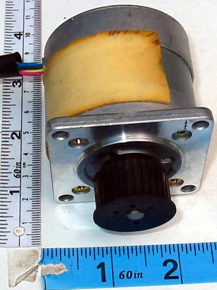 motor:103-770-0194 Step-Syn - Sanyo Denki Stepping motor with belt cog CNC