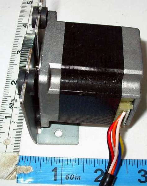 motor:103G6703-0341 Step-Syn Sanyo Denki High torque stepper with metal gear