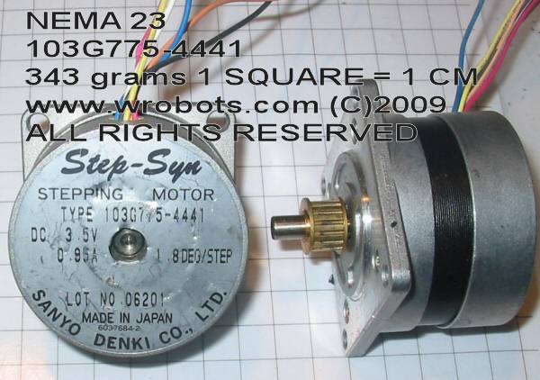 motor:103G775-4441 Sanyo Denki  