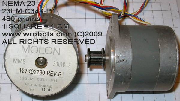 motor:23LM-C343-P1_127K02280 MOLON (appears to be Astrosyn) 