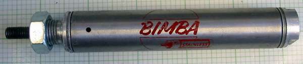 pneumatic:042-NR Bimba Single acting non rotating self return front nose mounting air cylinder