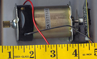motor:CA1077684  DC motor with optical encoder