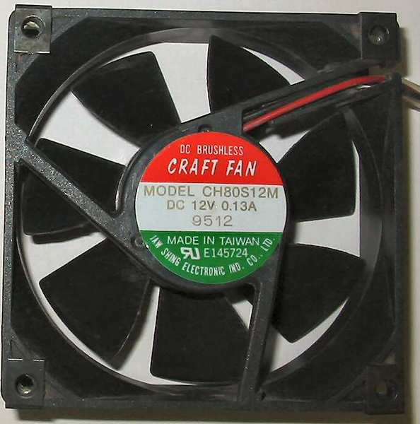 ventilation:CH80S12M Craft Fan 80mm axial cooling