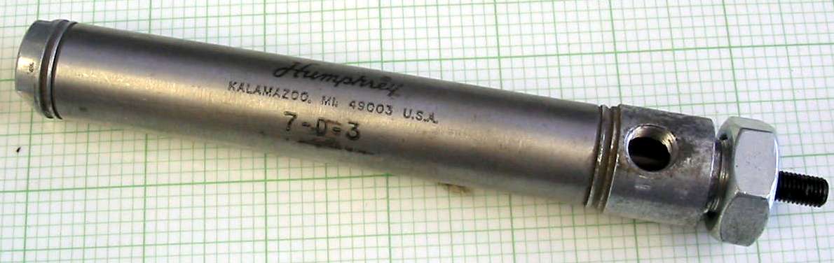pneumatic:7-D-3 Humphrey front nose mounting dual action air cylinder