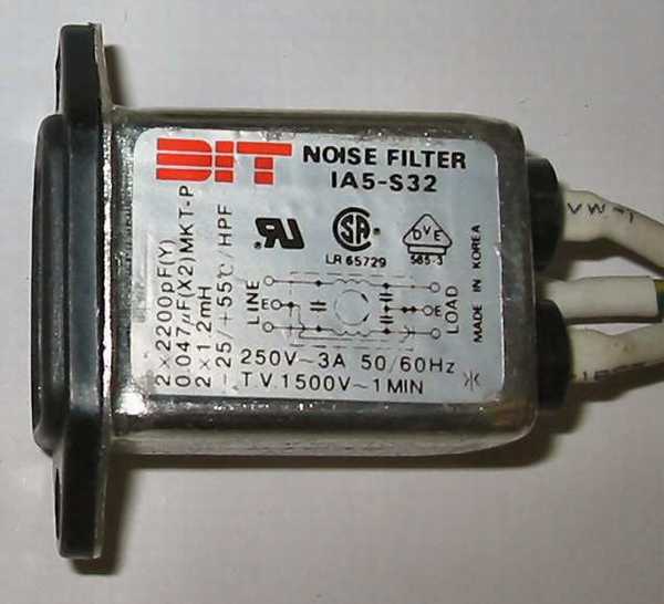 connector:IA5-S32 DIT Power noise filter