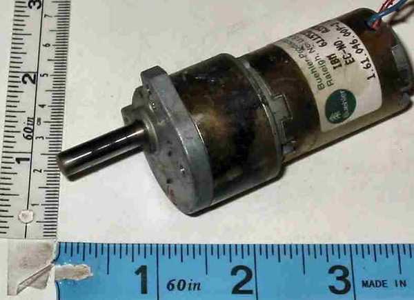 motor:IBM6115523_1.61.46.009-3 Buehler Geared motor - Ribbon feed motor