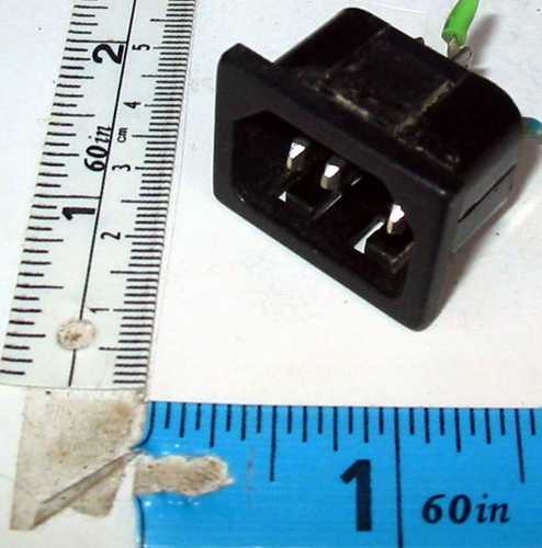 connector:IEC-POWERINLET-SN  IEC power inlet