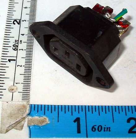 connector:IEC-POWEROUTLET-SC  IEC Power outlet