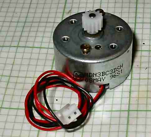 motor:MDN3BC3DSH Matsushita CD ROM door mechanism motor