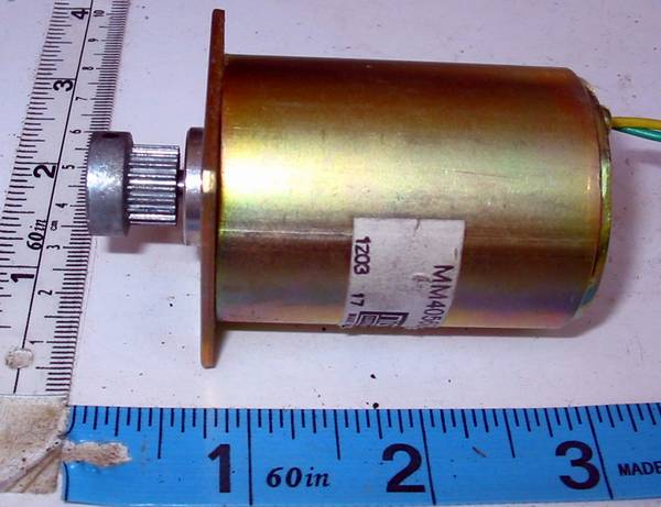 motor:MM4056B Nisca Motor with belt pulley