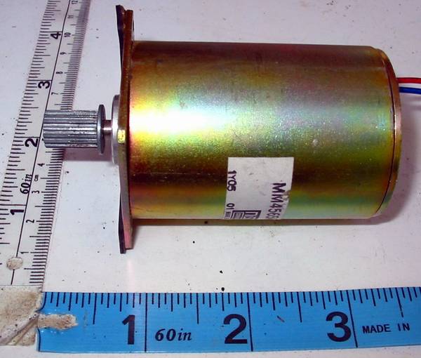 motor:MM4565A Nisca DC Motor with synchro pulley