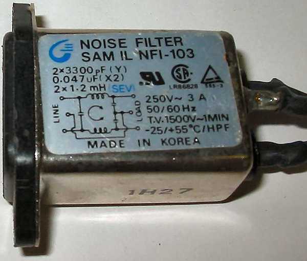 connector:NFI-103 Samil Power Noise filter