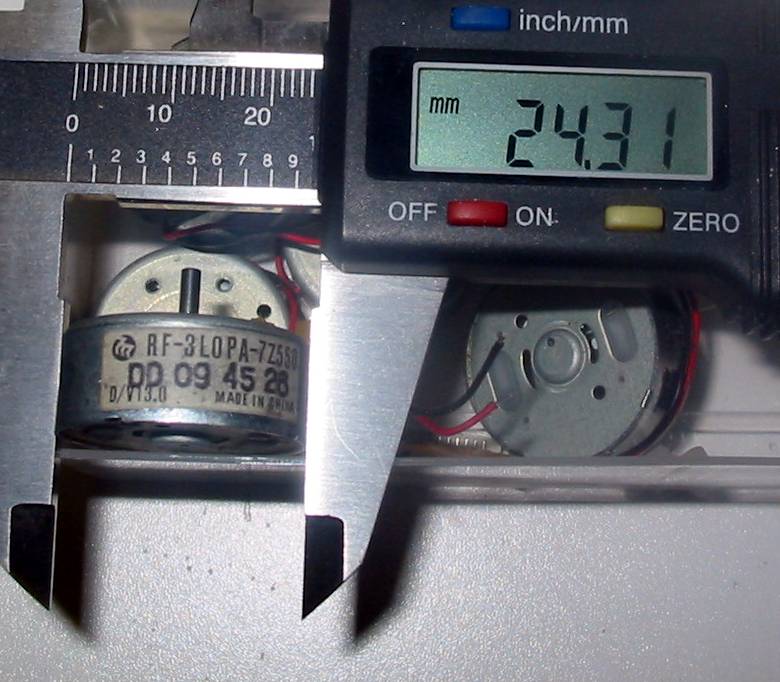motor:RF-3LOPA7Z550 Mabuchi Low profile Torque up motor