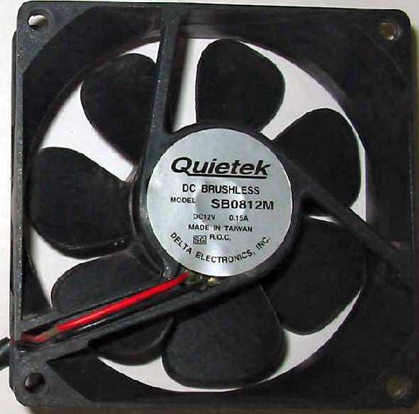 ventilation:SB0812M Delta Quietek 80mm fan