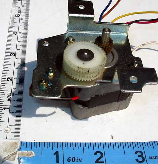 motor:SPH-42V-B12AM TEC Tokyo electric Co Stepper with gears