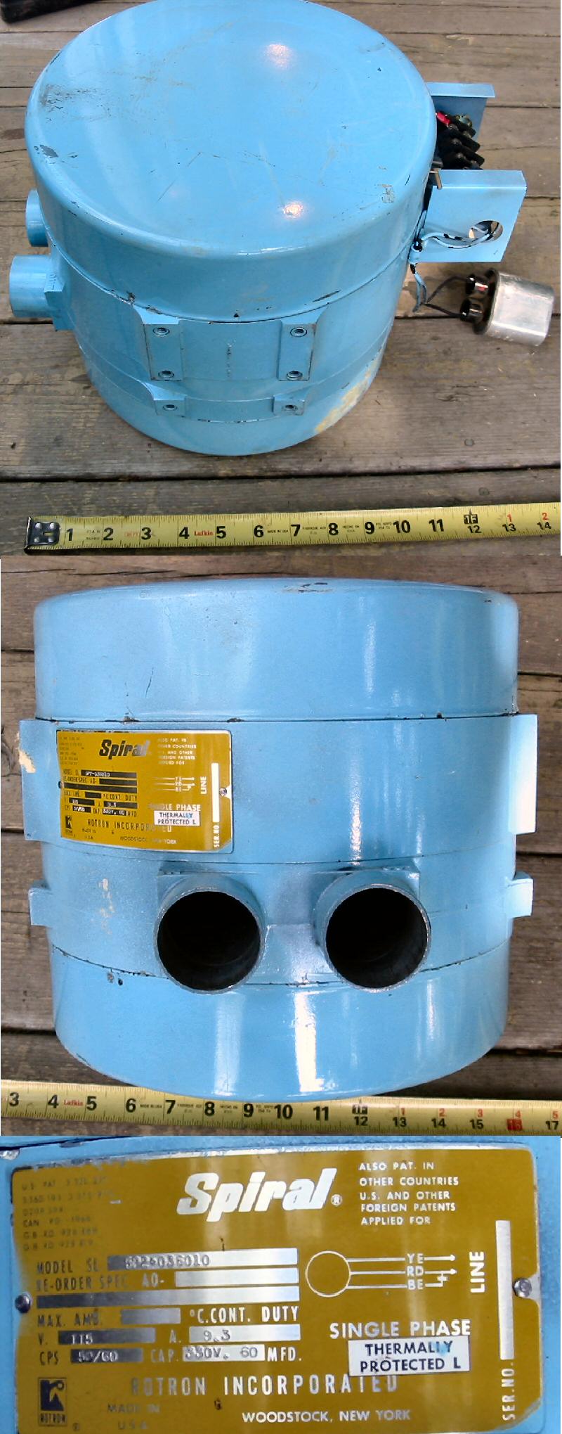 ventilation:rotron-spiral Rotron Rotron Spiral blower