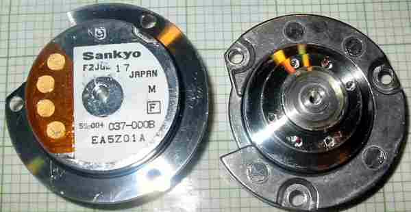 motor:sankyo-59-0004037-000b Sankyo Hard disk brushless spindle motor