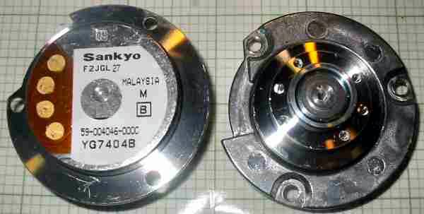 motor:sankyo-59-004046-000c Sankyo Hard disk brushless spindle motor