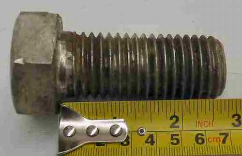 fasteners:ssb-316-1125x2750  Stainless steel 316 Hex head cap screw 1 1/8 x 2 3/4